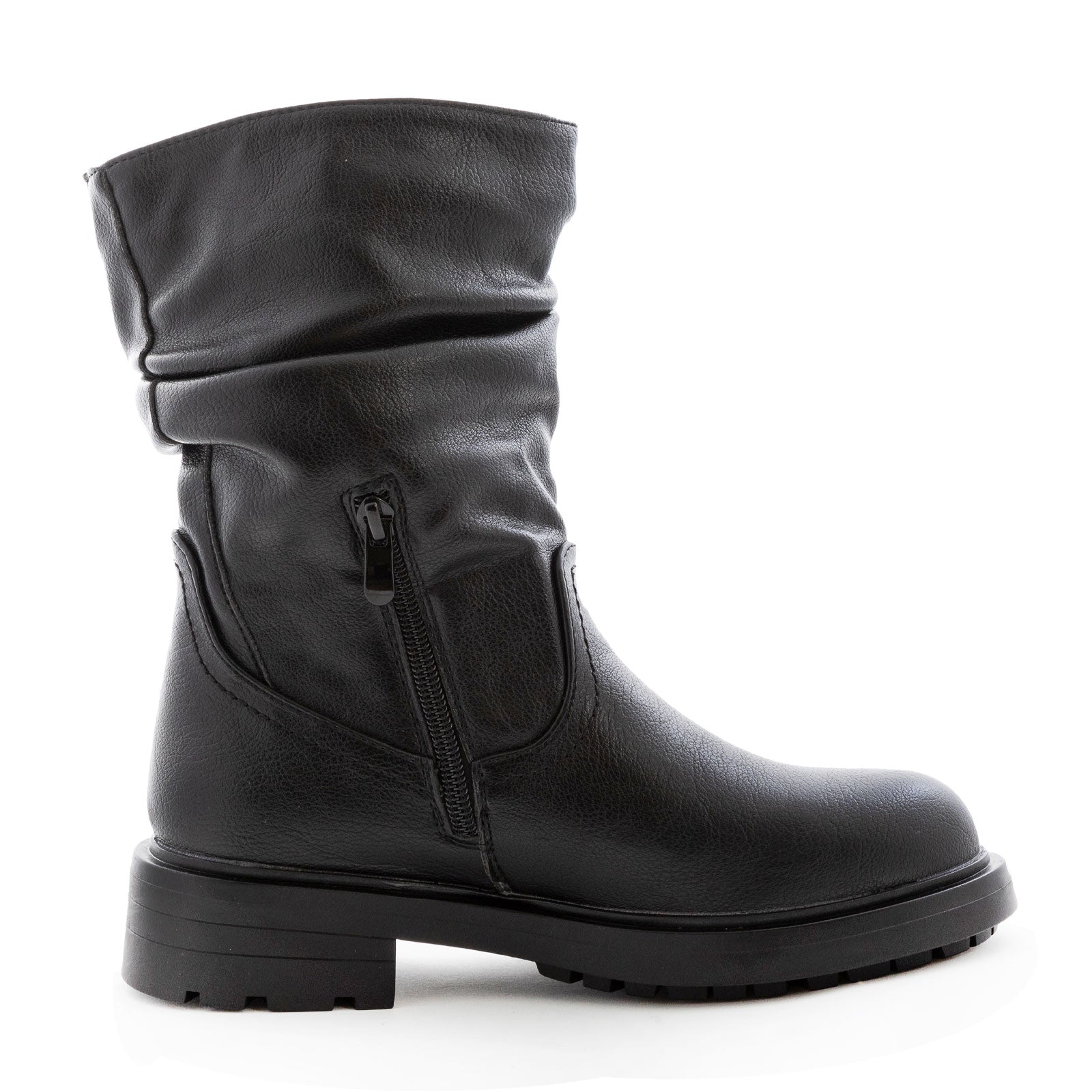 toocool biker boots stivali donna motociclista fibbie pelle sintetica g680