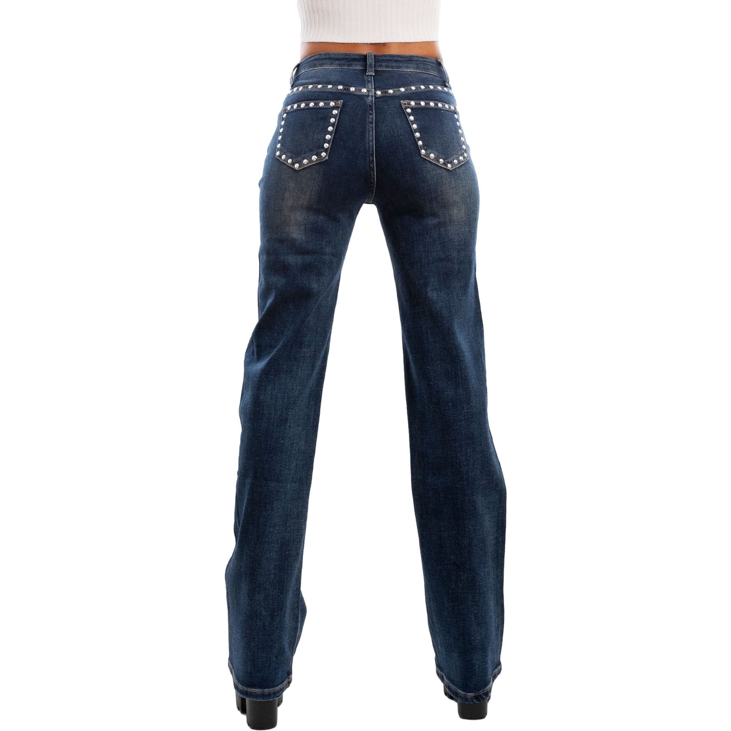 immagine-3-toocool-jeans-borchie-denim-palazzo-bootcut-vita-alta-fx-1222