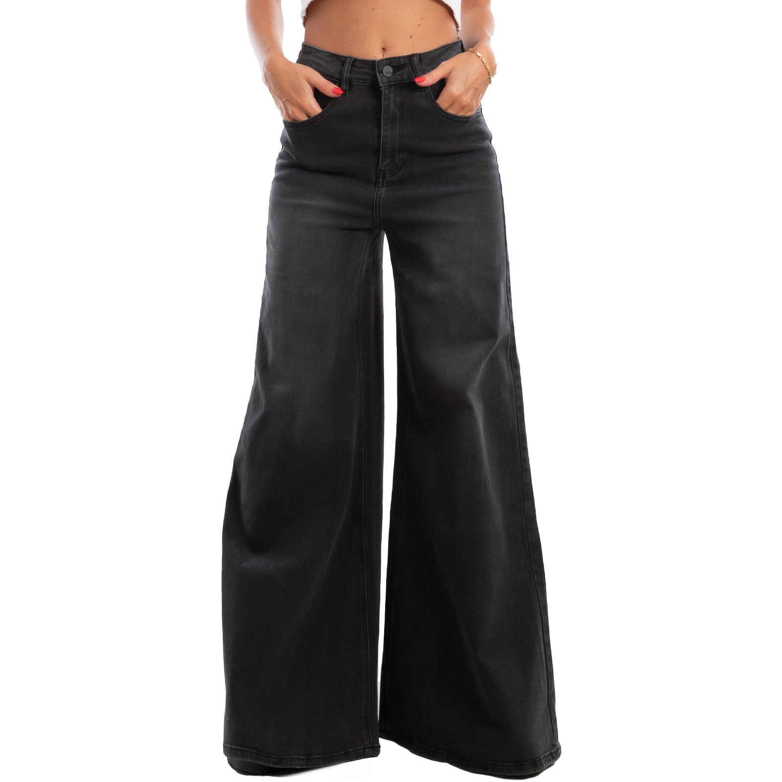 immagine-3-toocool-jeans-flare-pantaloni-denim-zampa-rm2301b
