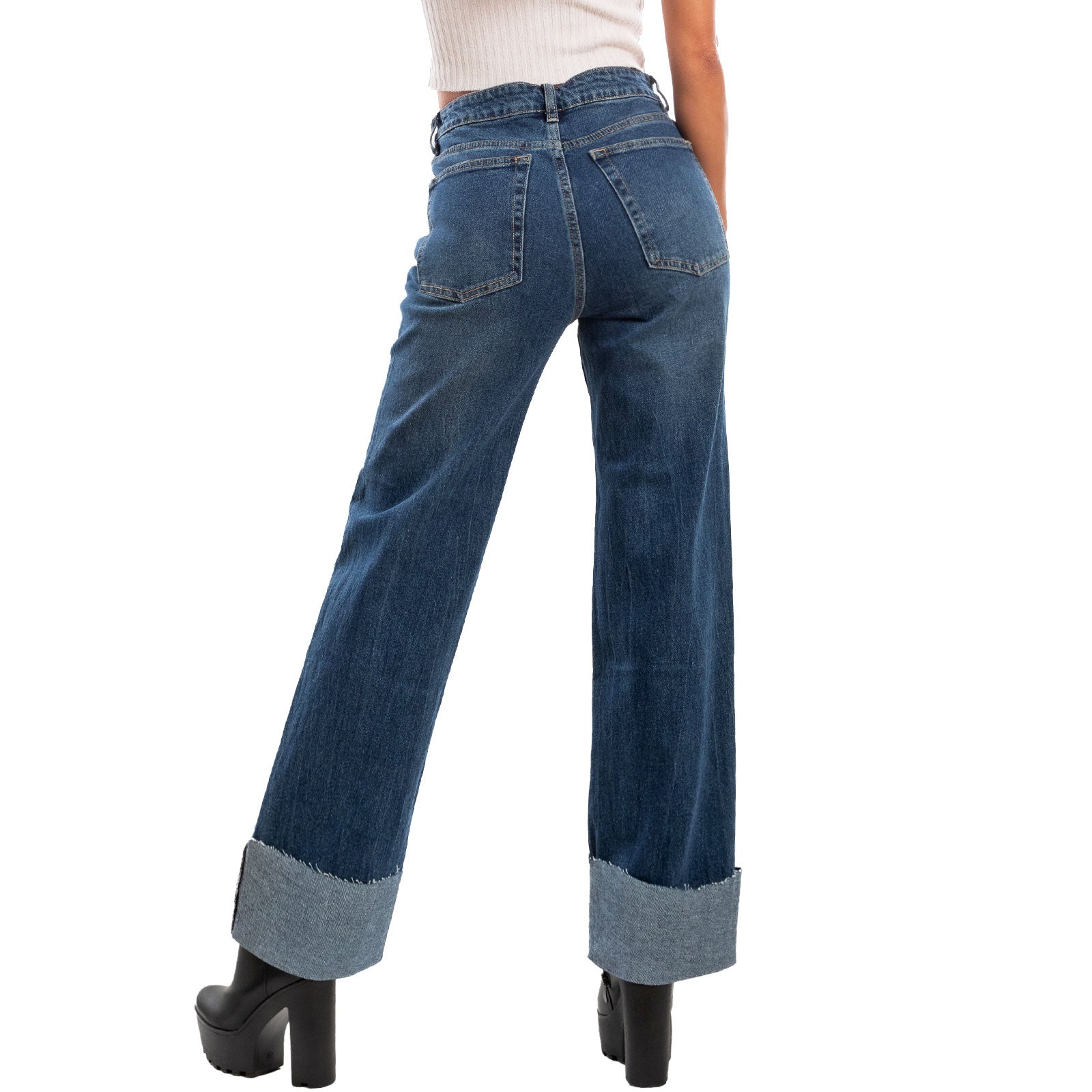 immagine-3-toocool-jeans-risvolto-vita-alta-boyfriend-baggy-rm2330
