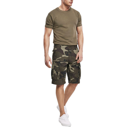toocool pantaloncini cargo uomo camouflage militare bermuda cotone tasconi laterali outdoor tempo libero toocool lb832 mimetico verde 54