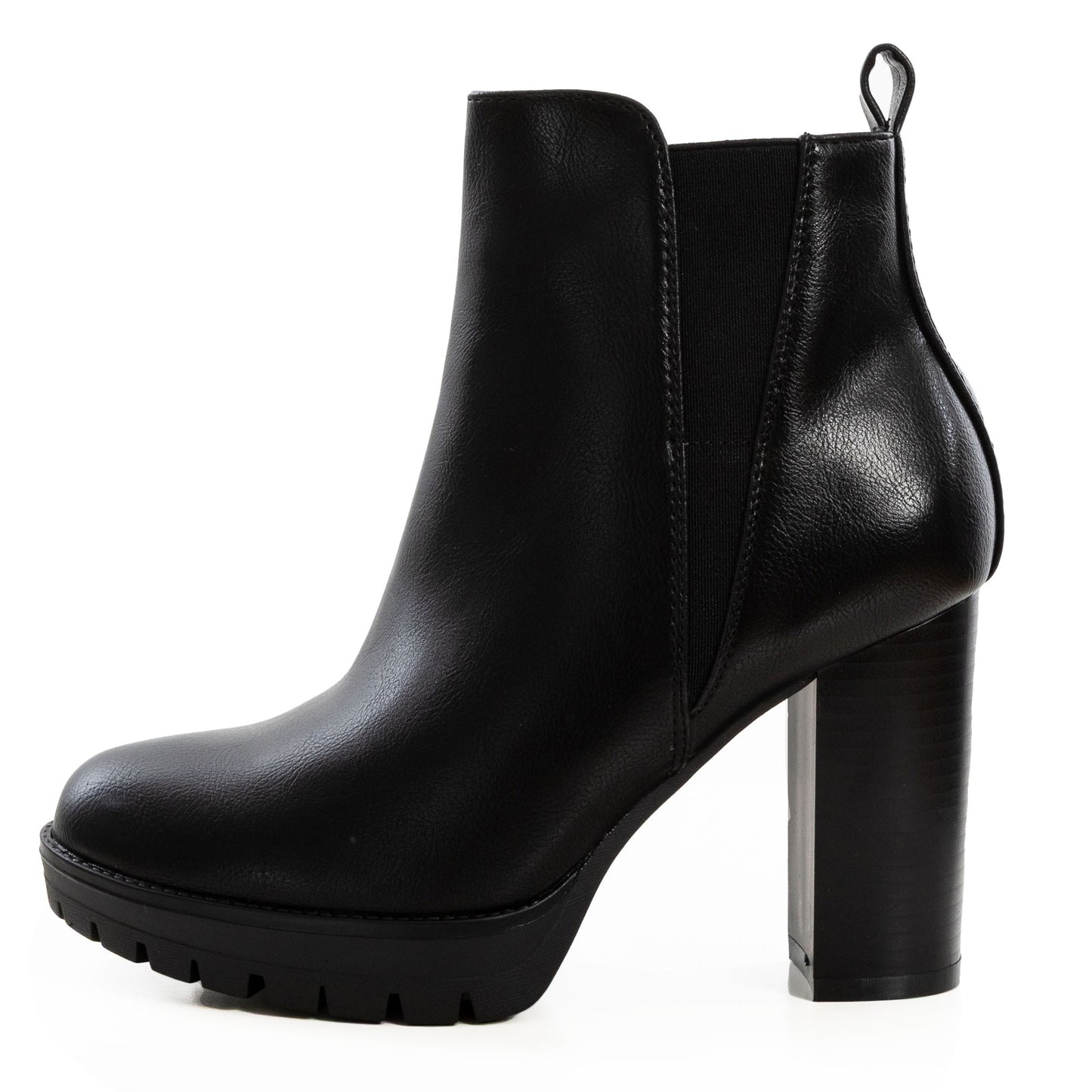 toocool stivaletti donna alla caviglia con tacco largo e plateau tronchetti fascia elastica chelsea toocool ax18686 11