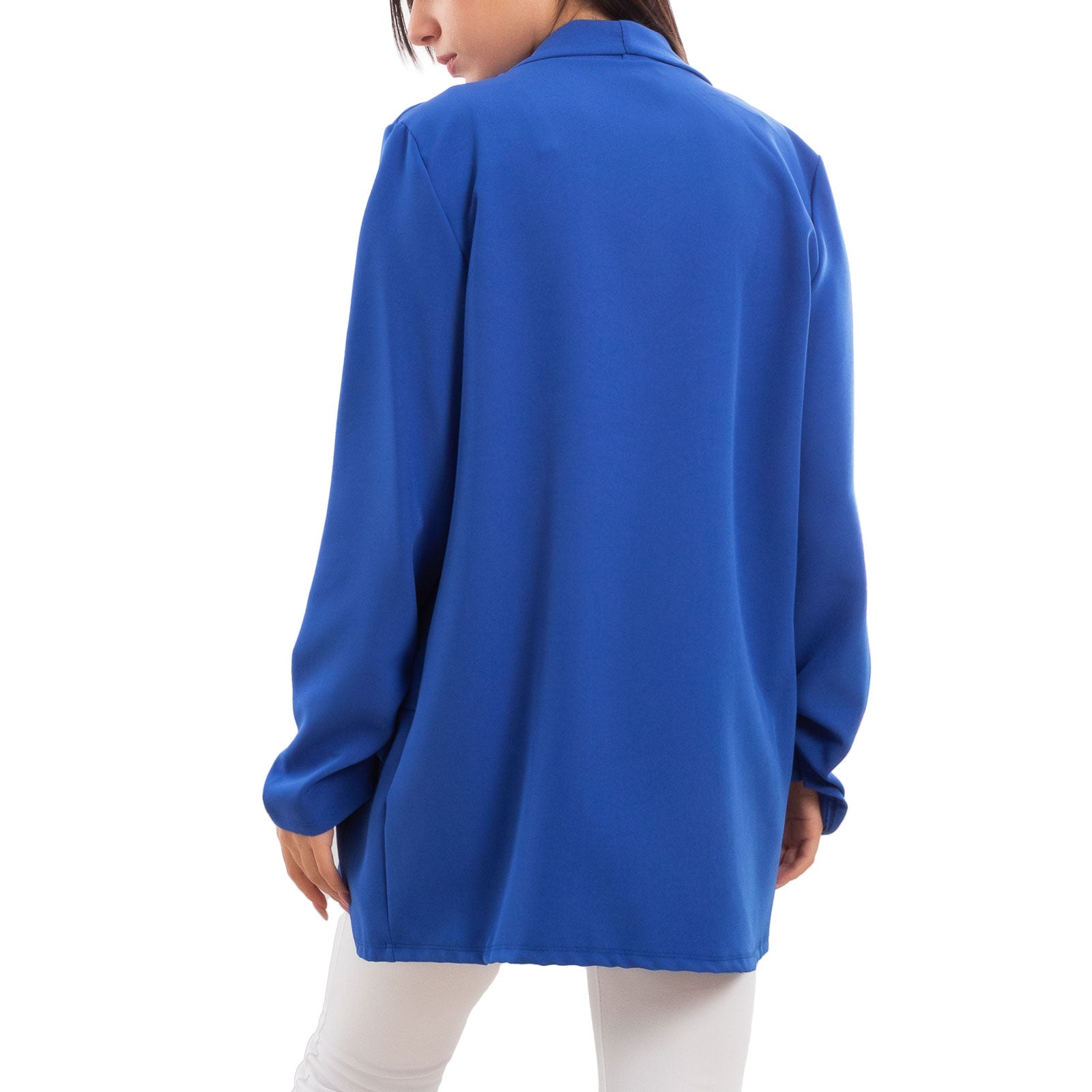 toocool blazer donna elegante sfoderato oversize giacca leggera aperta casual manica lunga toocool vi 7415 nero sl