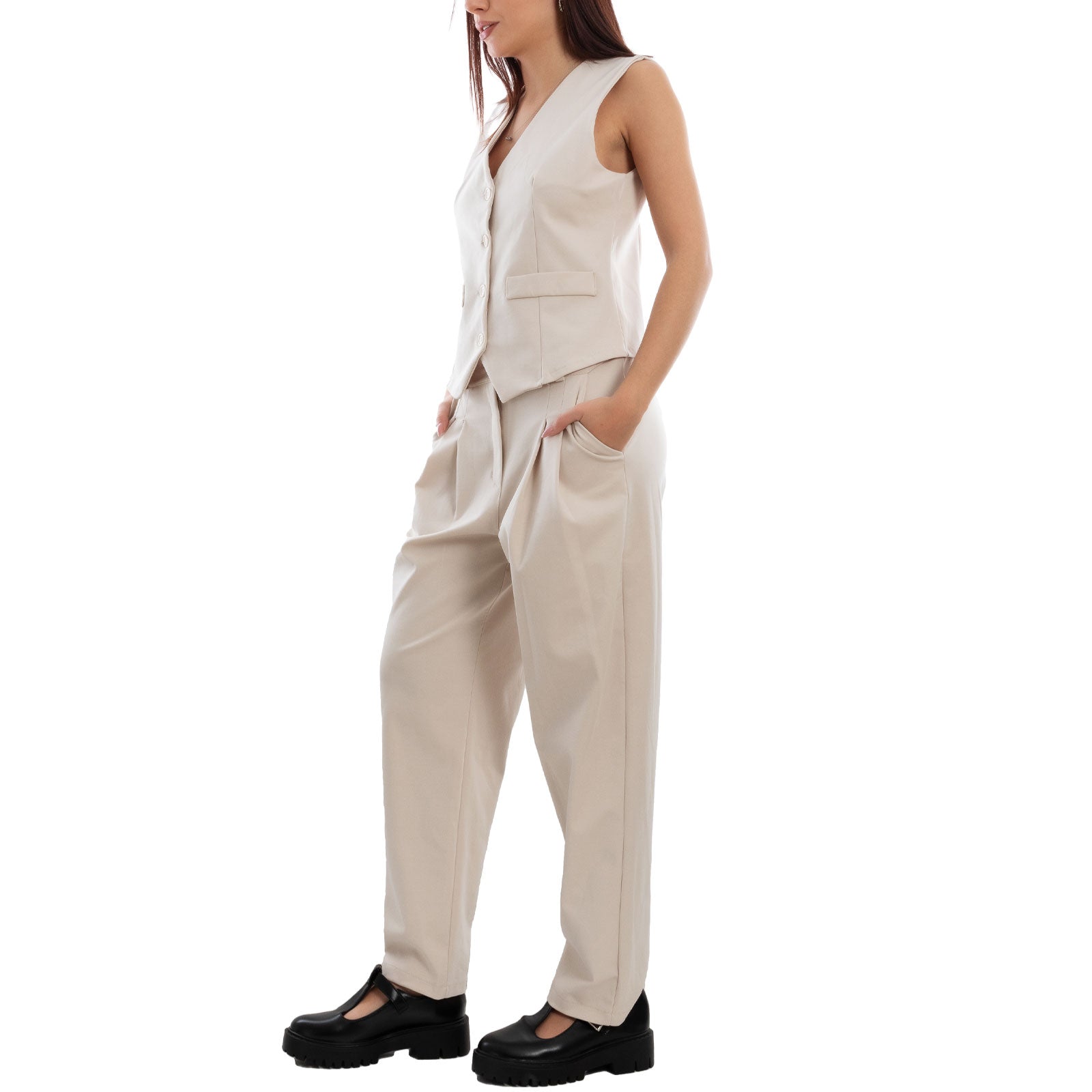 immagine-30-toocool-completo-donna-gilet-senza-maniche-pantaloni-ms-17028