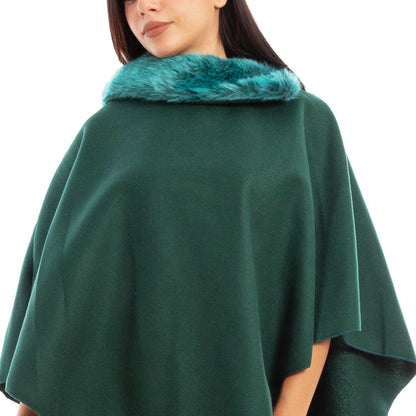 toocool mantella donna poncho panno vb 2991