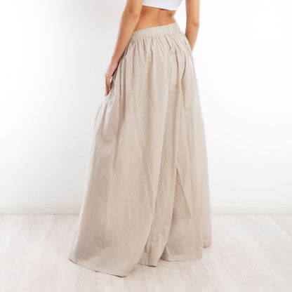 toocool pantaloni leggeri donna estivi cotone larghi ampi ms 95188