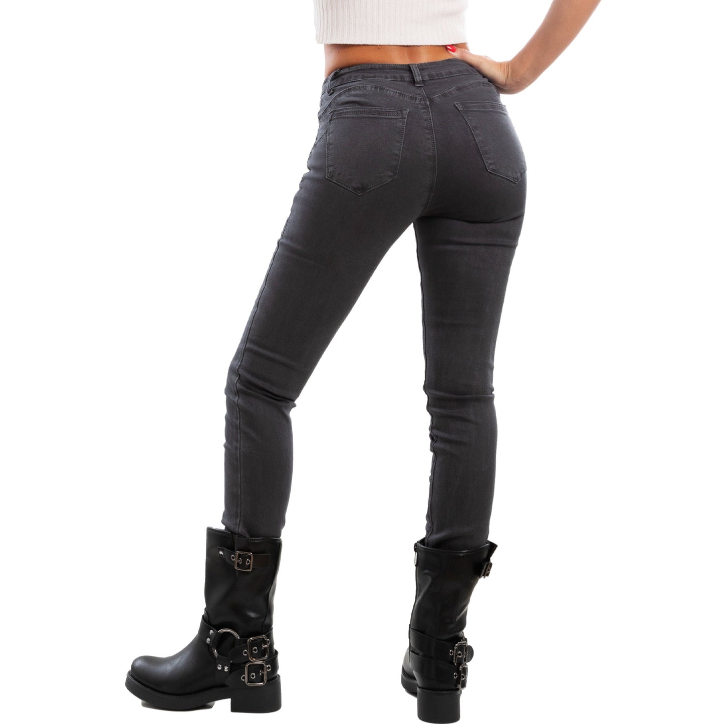 toocool jeans donna pantaloni push up aderenti skinny fx1217