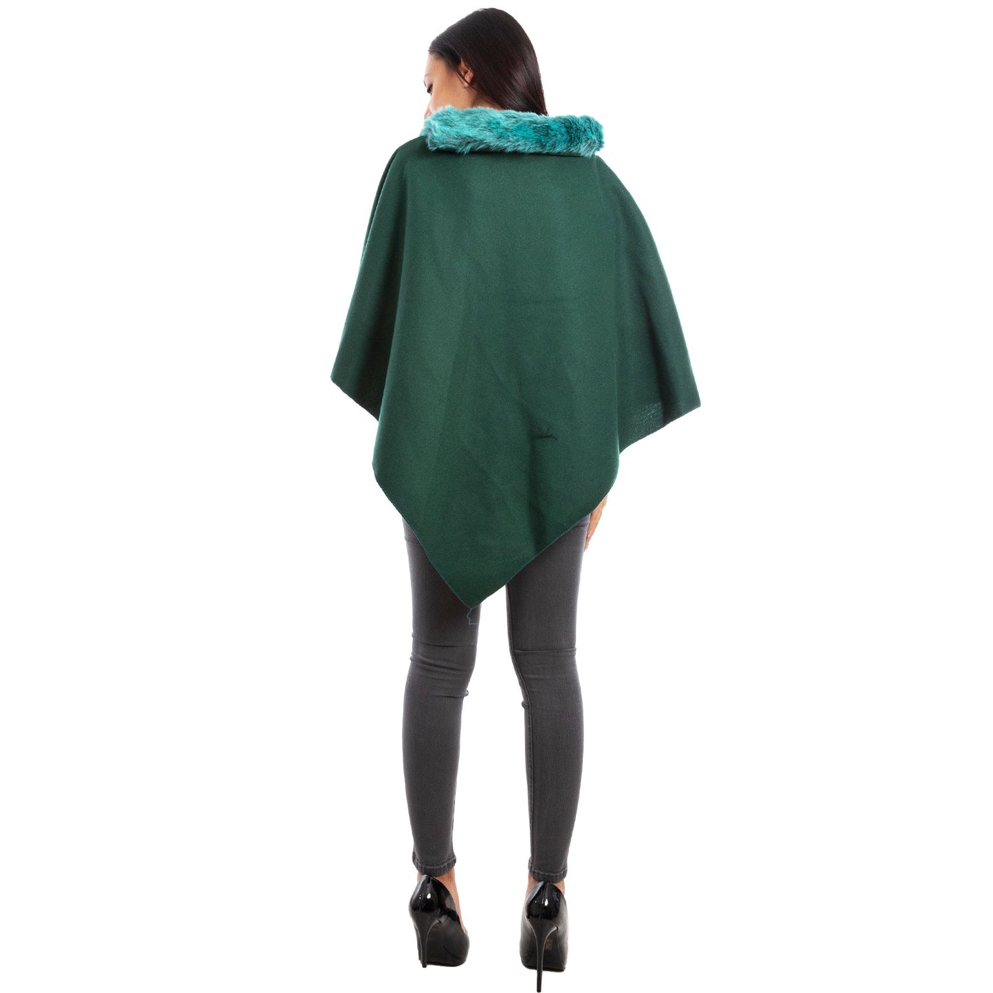 toocool mantella donna poncho panno vb 2991
