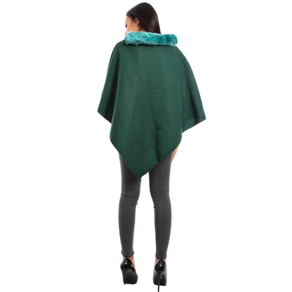 toocool mantella donna poncho panno vb 2991