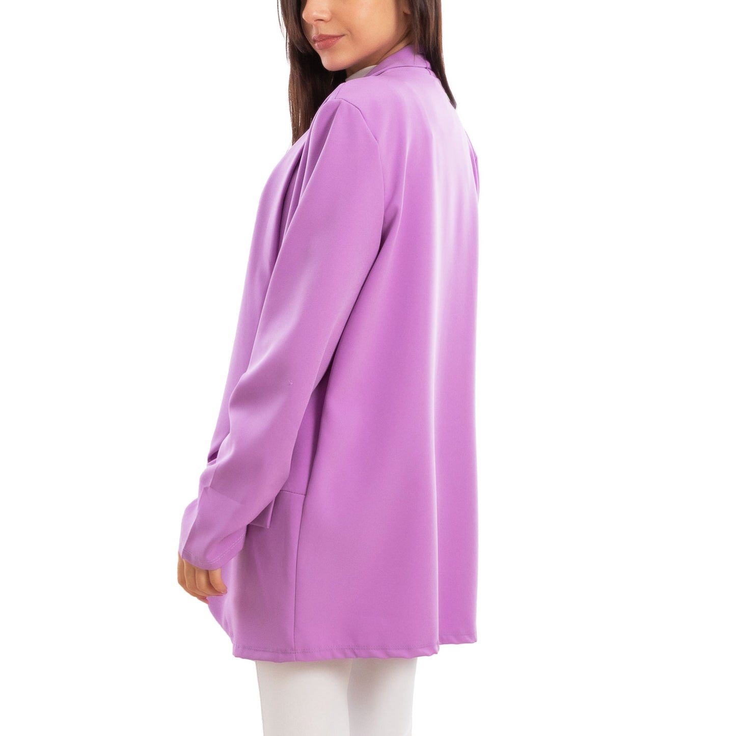 toocool blazer donna elegante sfoderato oversize giacca leggera aperta casual manica lunga toocool vi 7415 nero sl