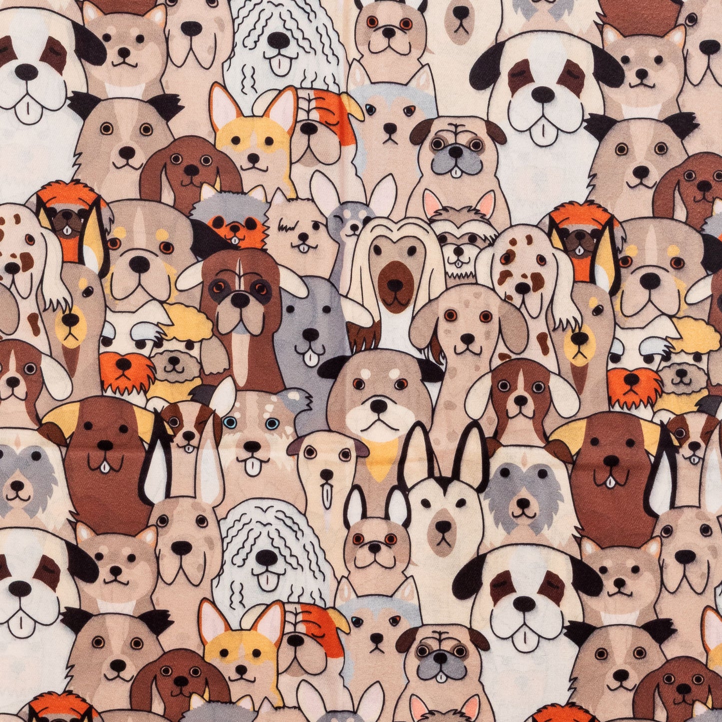 toocool sciarpa stola unisex cani frange foulard scialle invernale scaldacollo toocool wj 8217 nero taglia unica