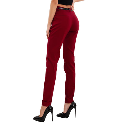 toocool pantaloni donna classici eleganti as 28251