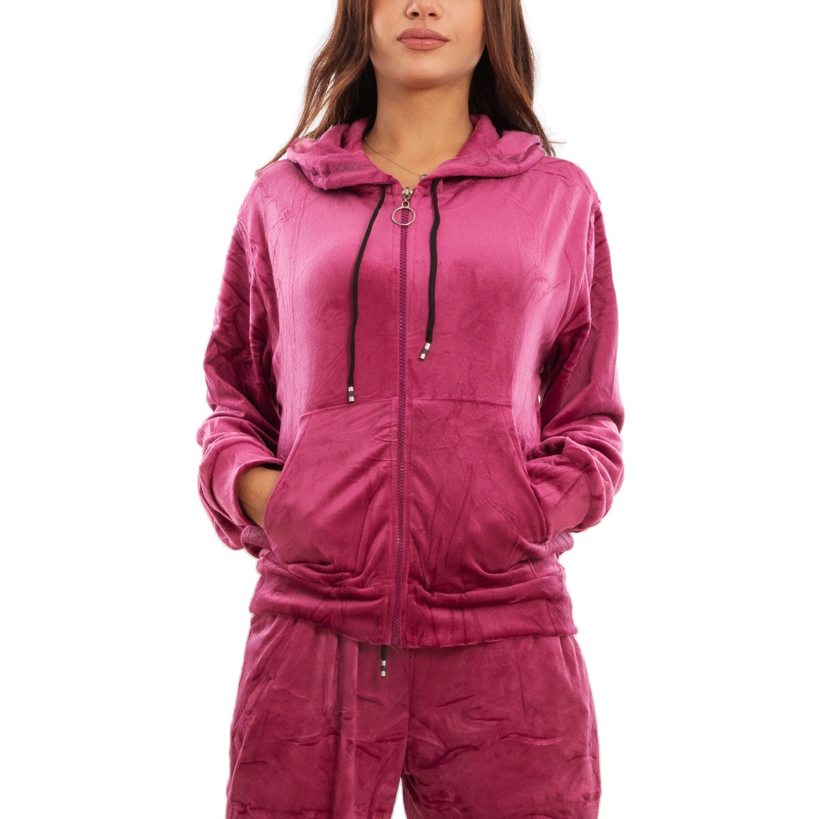Tracksuit Tuta Velluto Donna Raikou Tuta Tempo Libero Donna Tuta