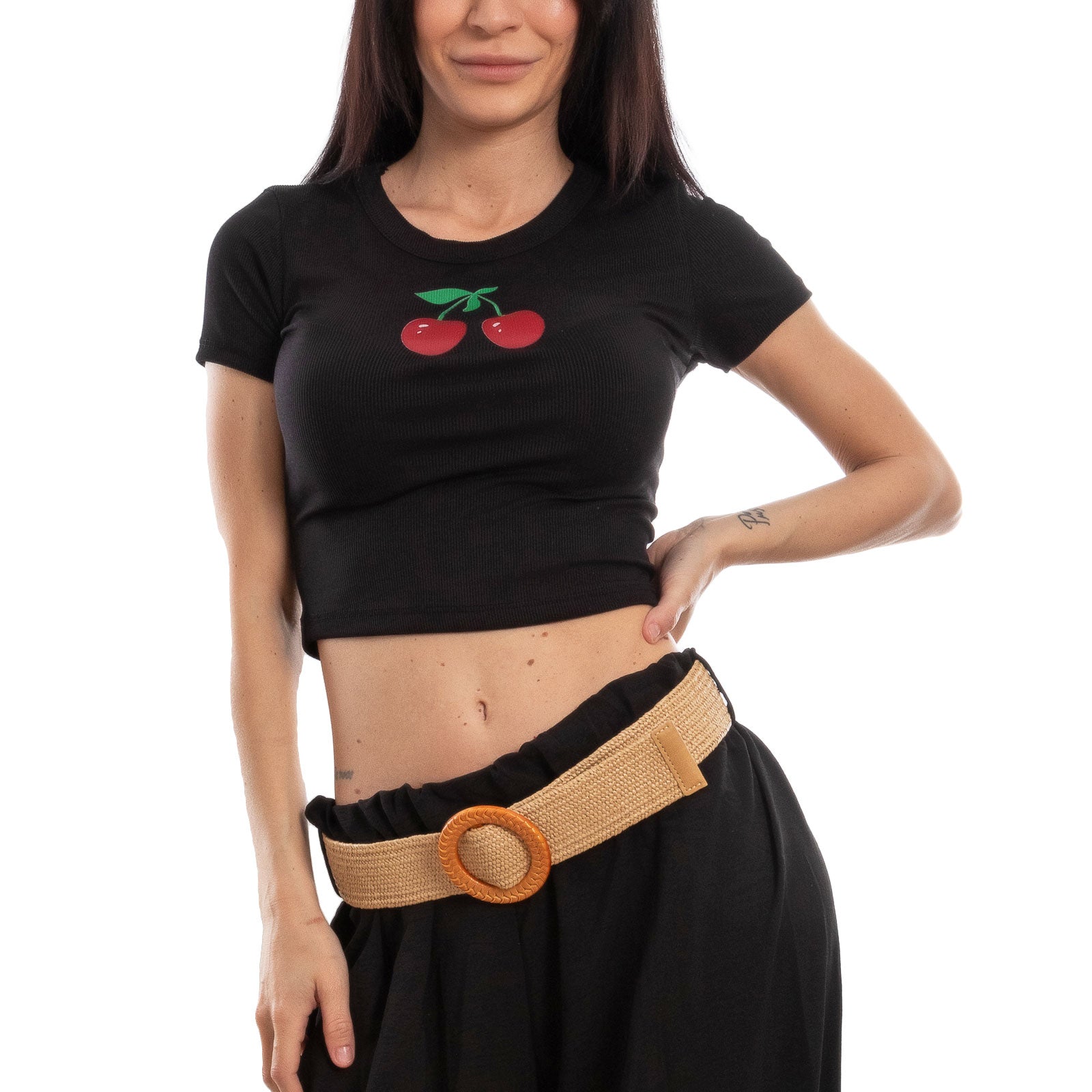 immagine-4-toocool-crop-top-donna-t-shirt-corta-ciliegie-vi-5150