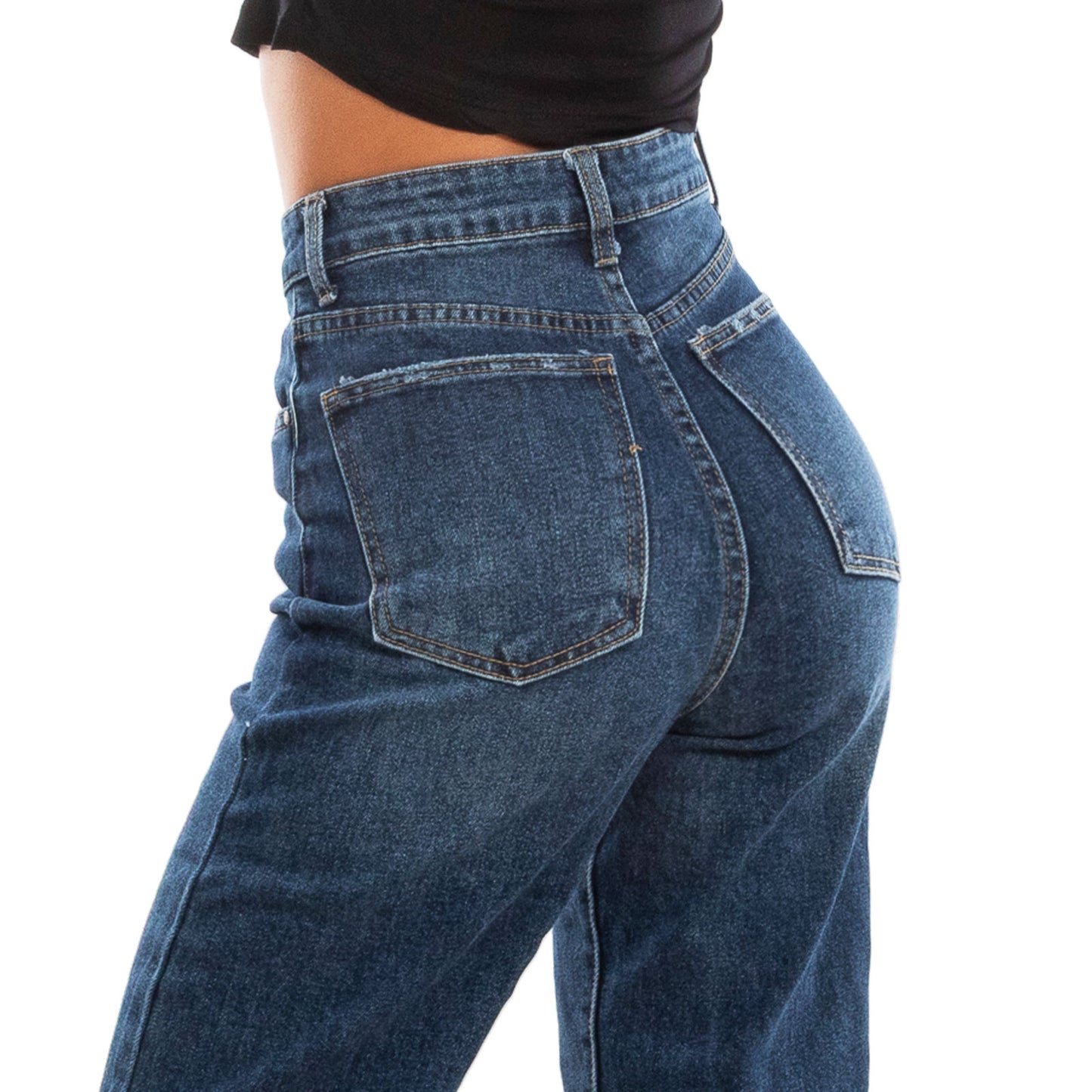 toocool jeans donna pantaloni palazzo baggy gamba larga vita alta denim toocool sj894 blu xs