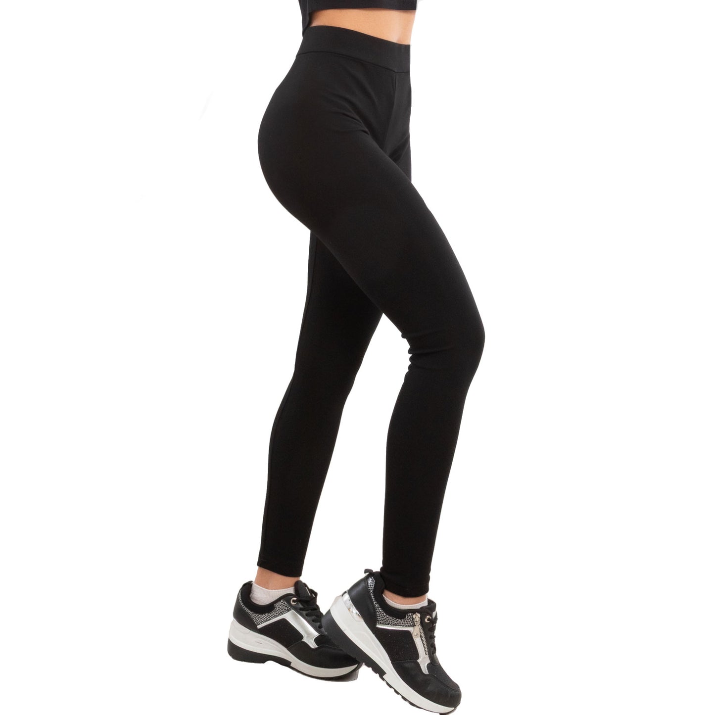 toocool leggings aderenti pantaloni donna cotone elasticizzato sportivi fitness palestra toocool x2945ab