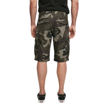 toocool pantaloncini cargo uomo camouflage militare bermuda cotone tasconi laterali outdoor tempo libero toocool lb832 mimetico verde 54
