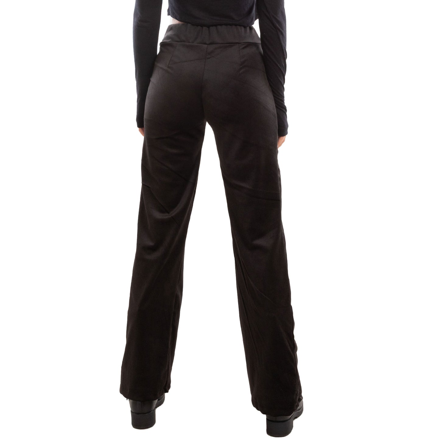 toocool pantaloni donna palazzo velluto ciniglia elasticizzati eleganti invernali toocool vi 5522