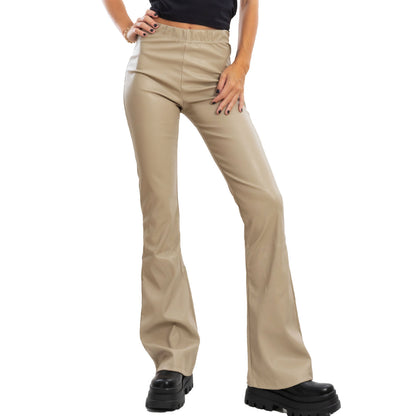 immagine-4-toocool-pantaloni-effetto-pelle-campana-zampa-v3585
