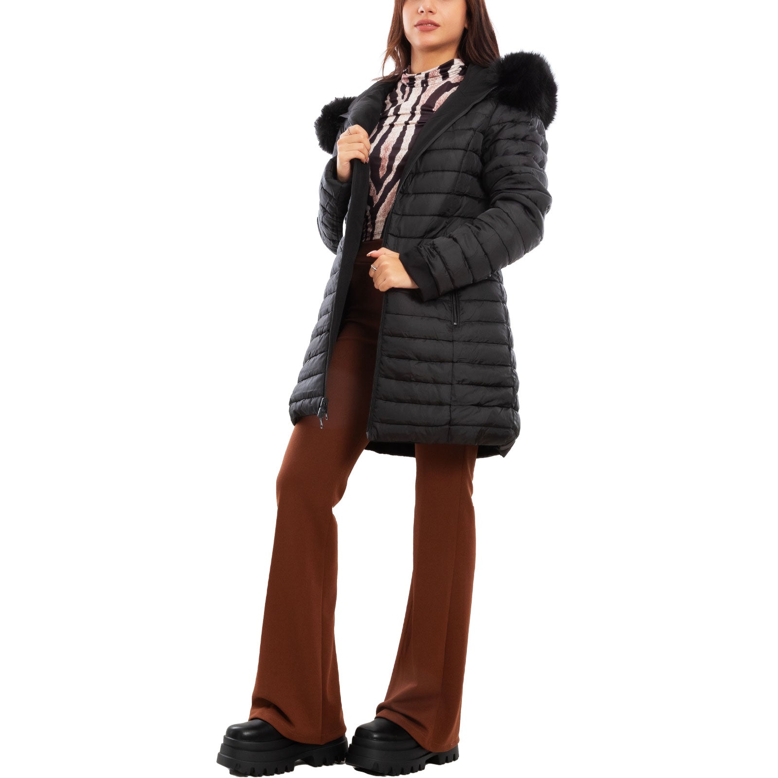 immagine-4-toocool-piumino-donna-giaccone-reversibile-be-m015