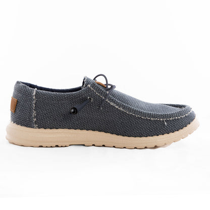toocool scarpe slip on da uomo tela leggera mocassini casual lacci elastici suola antiscivolo camminata tempo libero toocool grz 9908 blu 44
