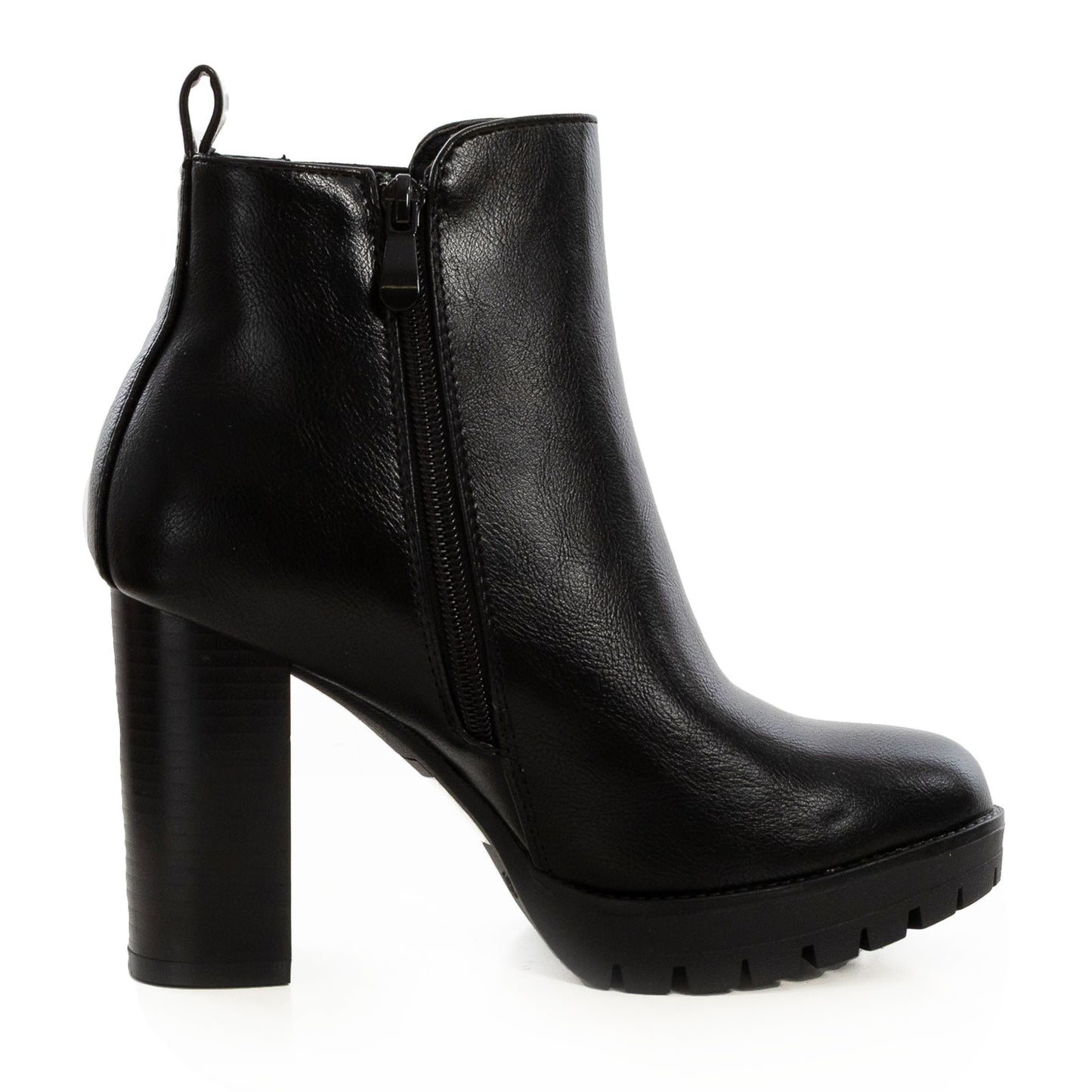 toocool stivaletti donna alla caviglia con tacco largo e plateau tronchetti fascia elastica chelsea toocool ax18686 11