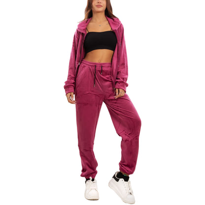 immagine-40-toocool-tuta-sportiva-donna-velour-velluto-ciniglia-cappuccio-be-8502