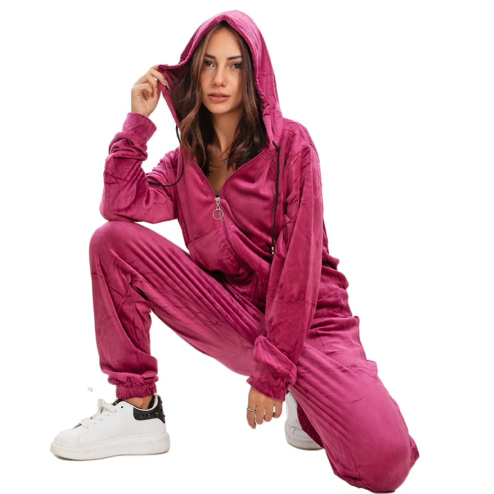 Tuta Ciniglia Tute Gioselin Donna Tuta Uomo Pantaloni Tuta