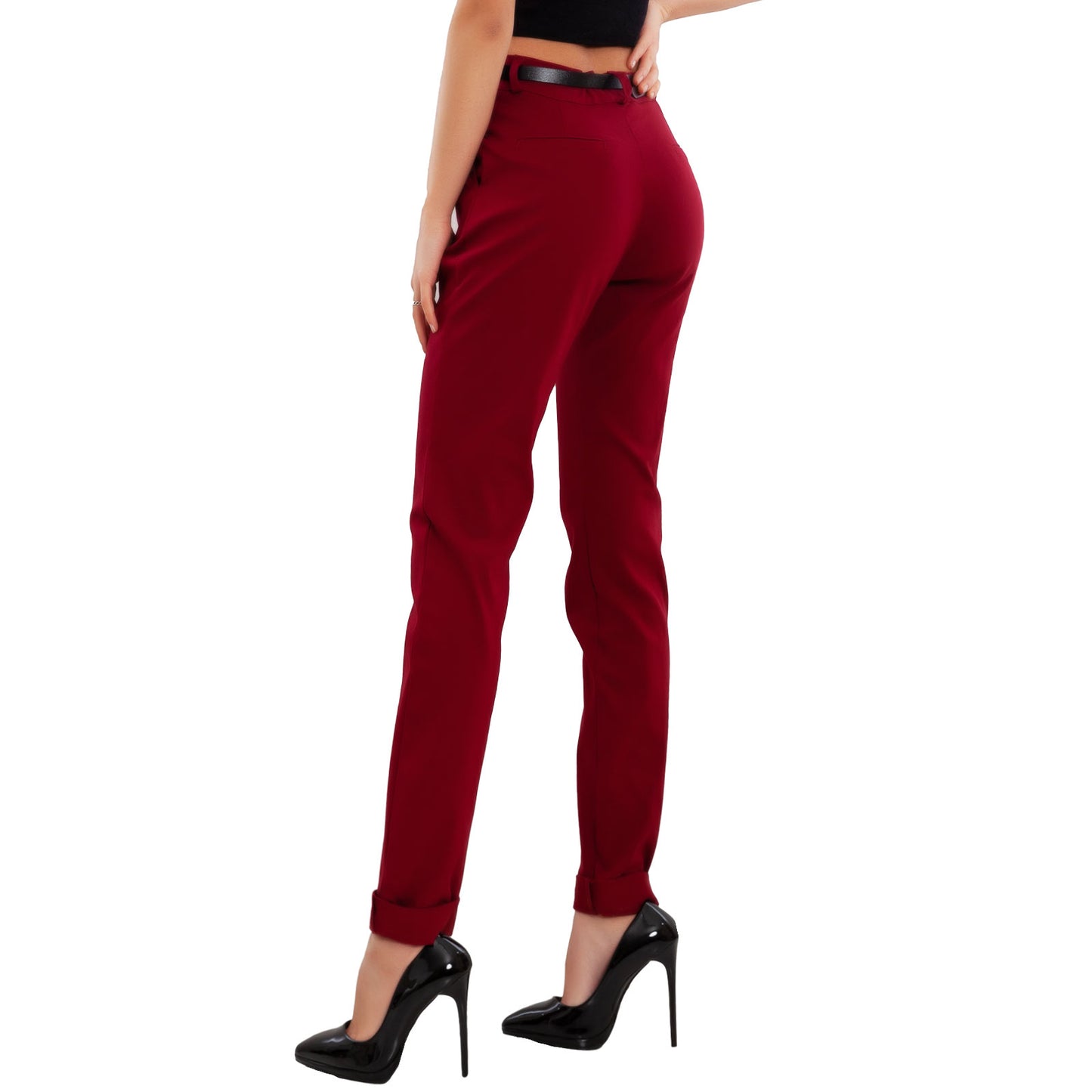toocool pantaloni donna classici eleganti as 28251