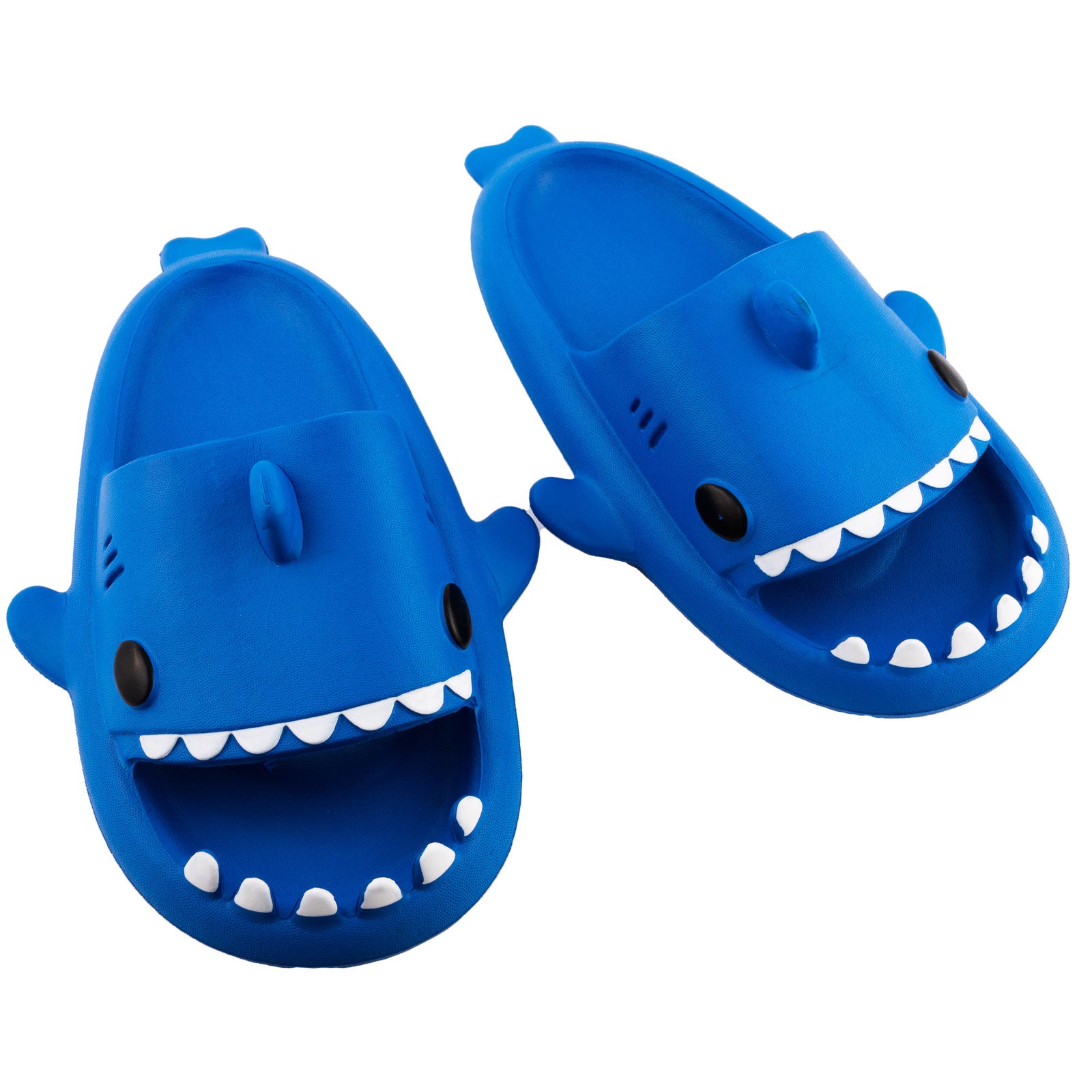 Zureto Pinne Squalo 3D Per Pantofole - 2 Paia Con Ricambi, Design Fiore Zureto Pinne Squalo 3D Per Pantofole - 2 Paia Con Ricambi, Design Fiore