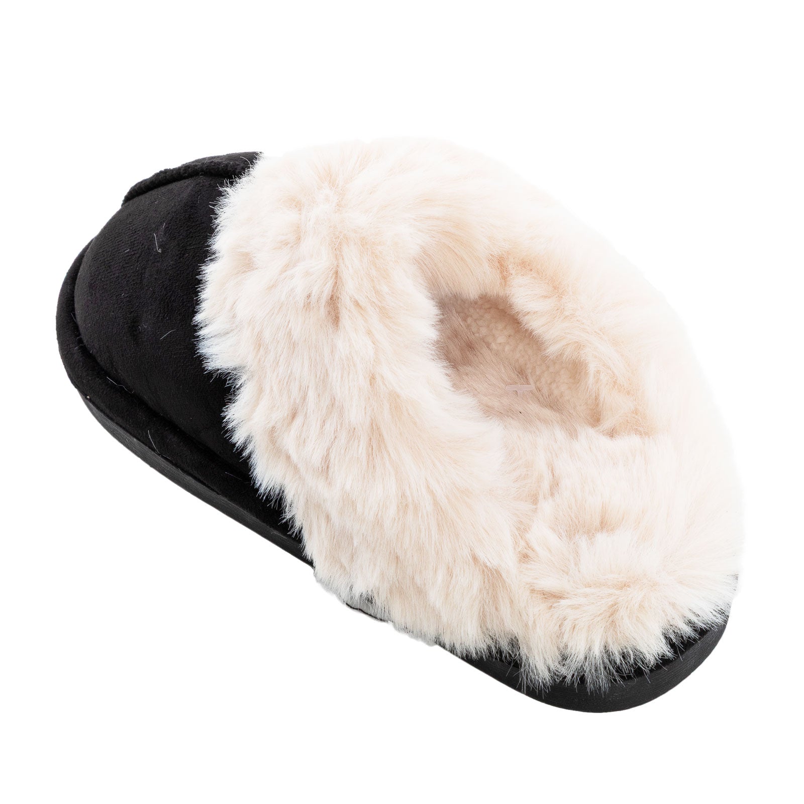 toocool pantofole donna pelose ciabatte da casa peluche comode calde invernali toocool xr 1060 nero 36