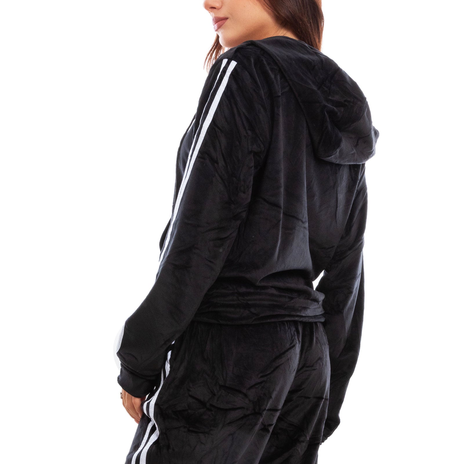 immagine-5-toocool-tuta-sportiva-donna-velour-velluto-ciniglia-cappuccio-be-8502