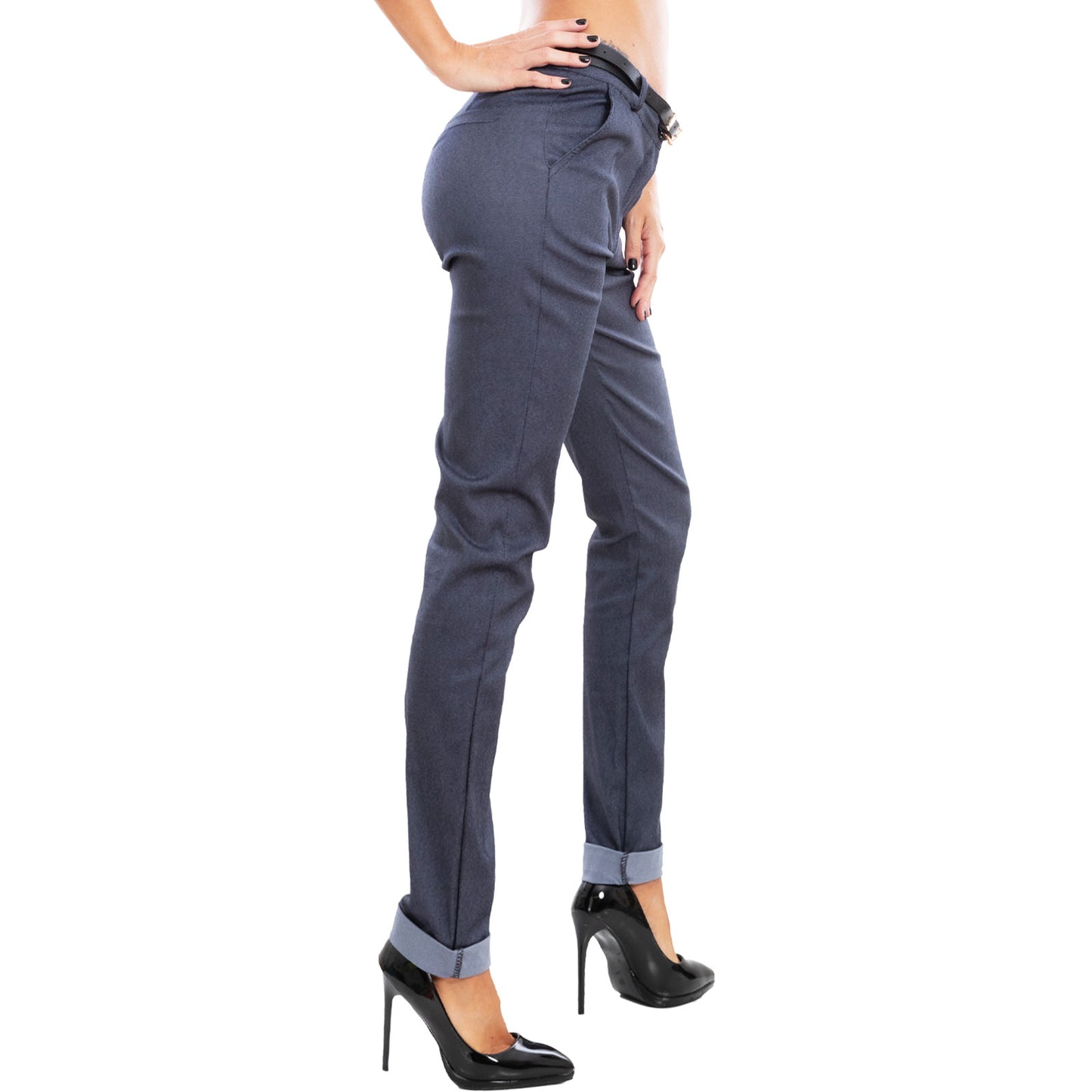 toocool pantaloni donna classici eleganti as 28251