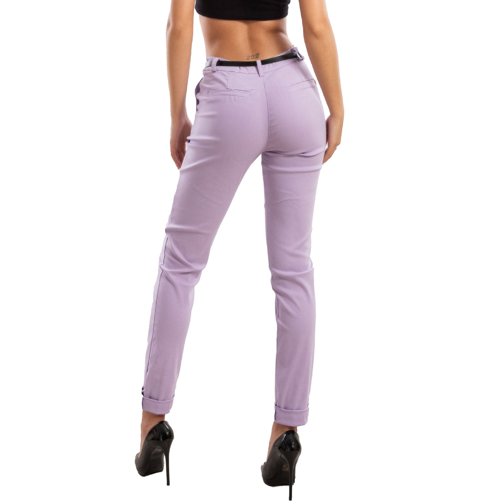 toocool pantaloni donna classici eleganti as 28251