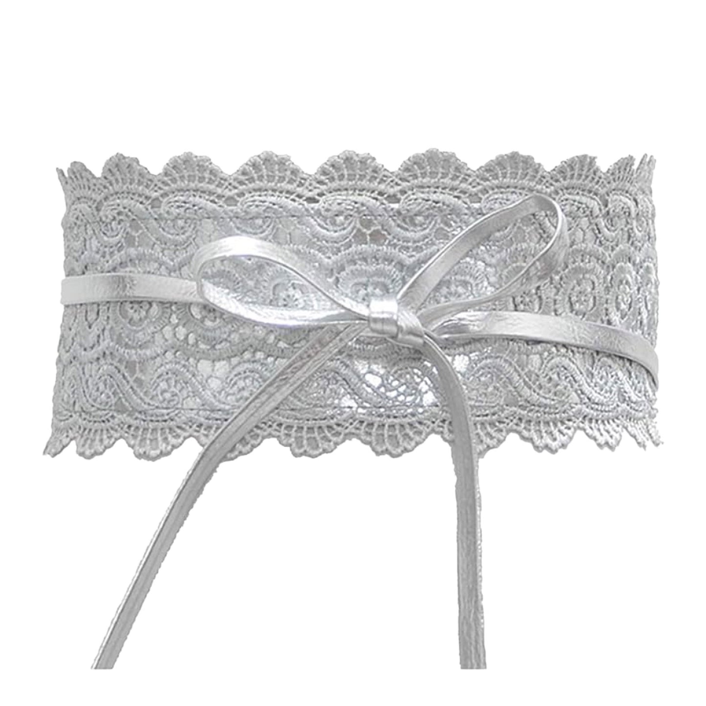 toocool cintura donna fascia larga pizzo obi fusciacca elegante lacci similpelle regolabile per cerimonie toocool zsp 7 nero taglia unica