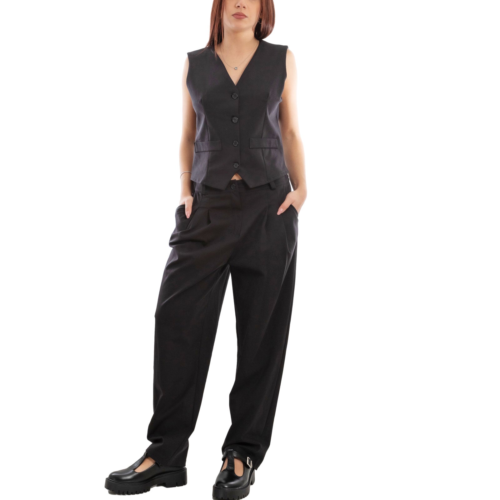 immagine-6-toocool-completo-donna-gilet-senza-maniche-pantaloni-ms-17028