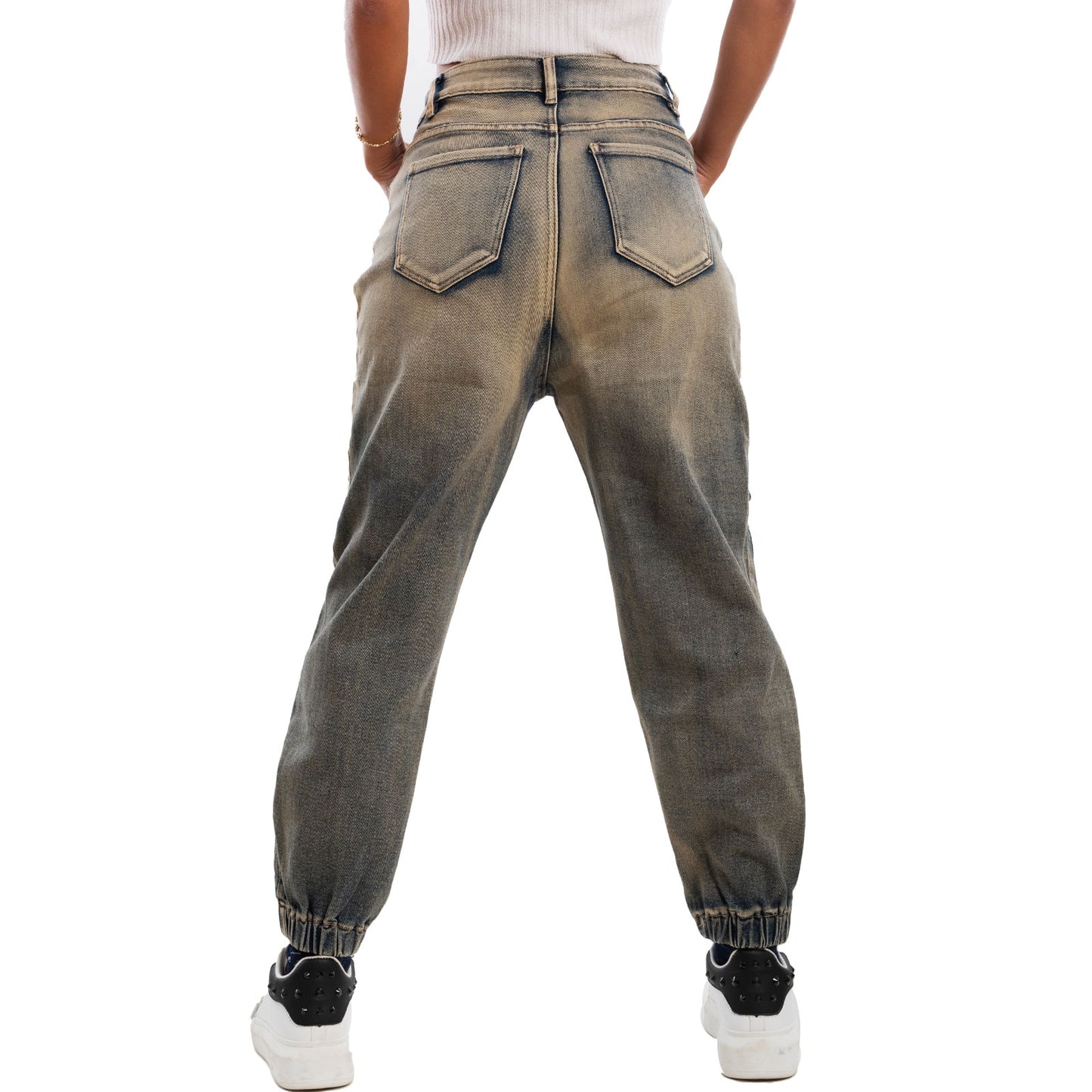 toocool jeans donna cavallo basso harem slavati invecchiati rm2307b