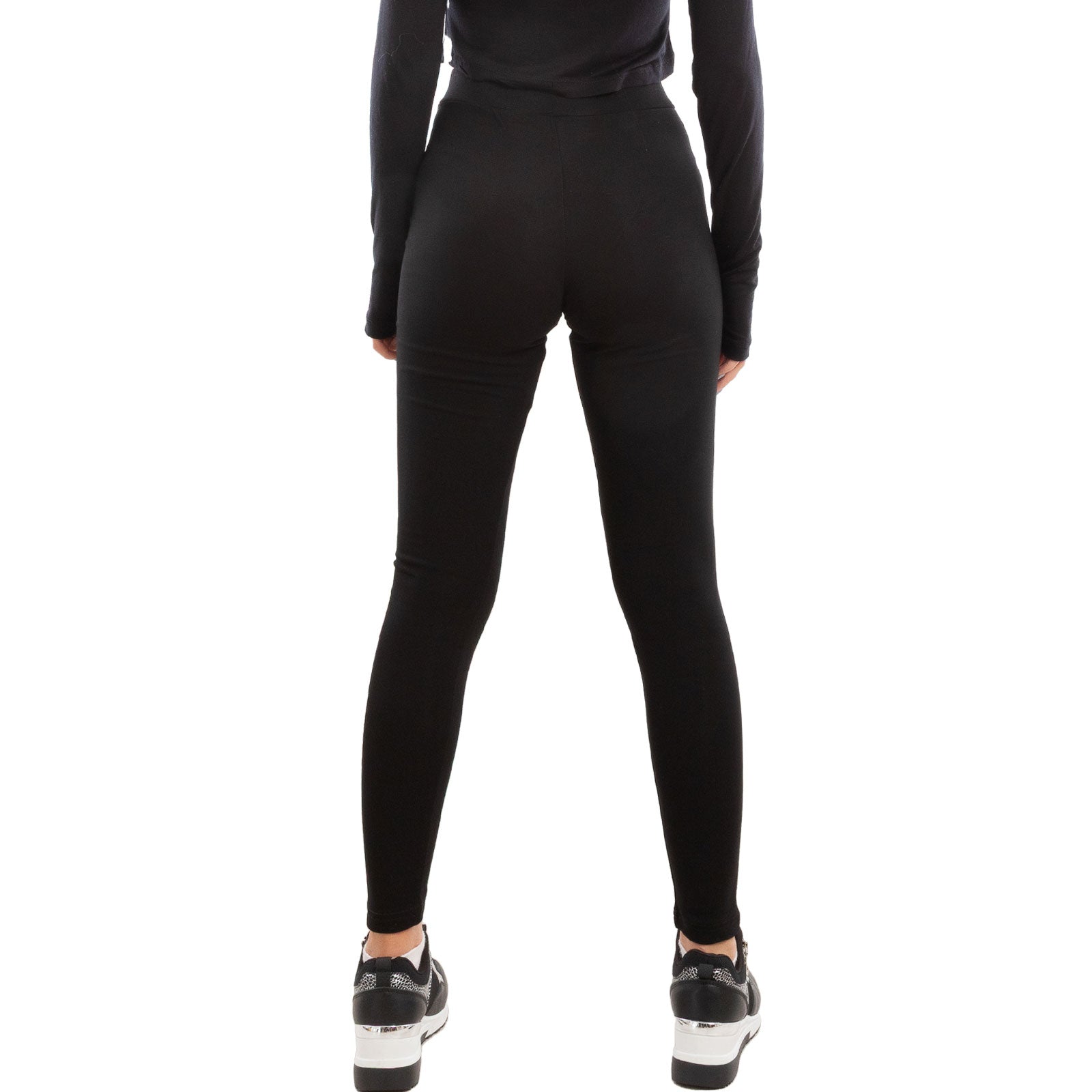 toocool leggings aderenti pantaloni donna cotone elasticizzato sportivi fitness palestra toocool x2945ab