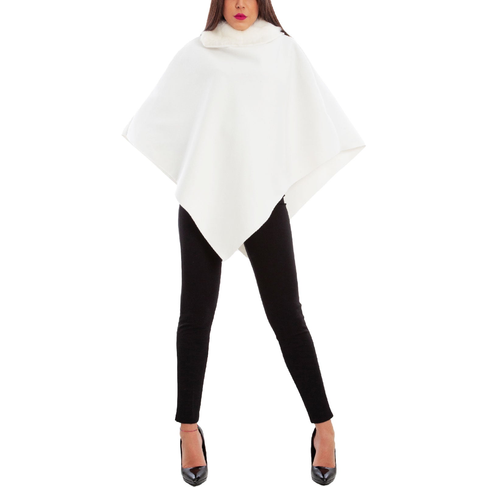 toocool mantella donna poncho panno vb 2991