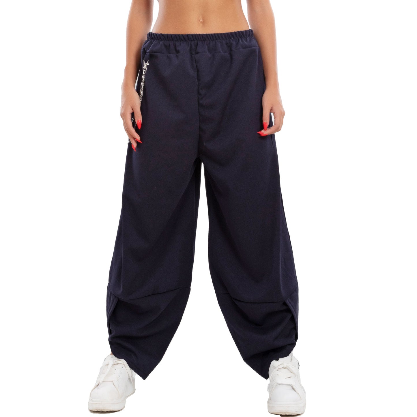 immagine-6-toocool-pantaloni-donna-jogger-harem-catenella-vi-9096