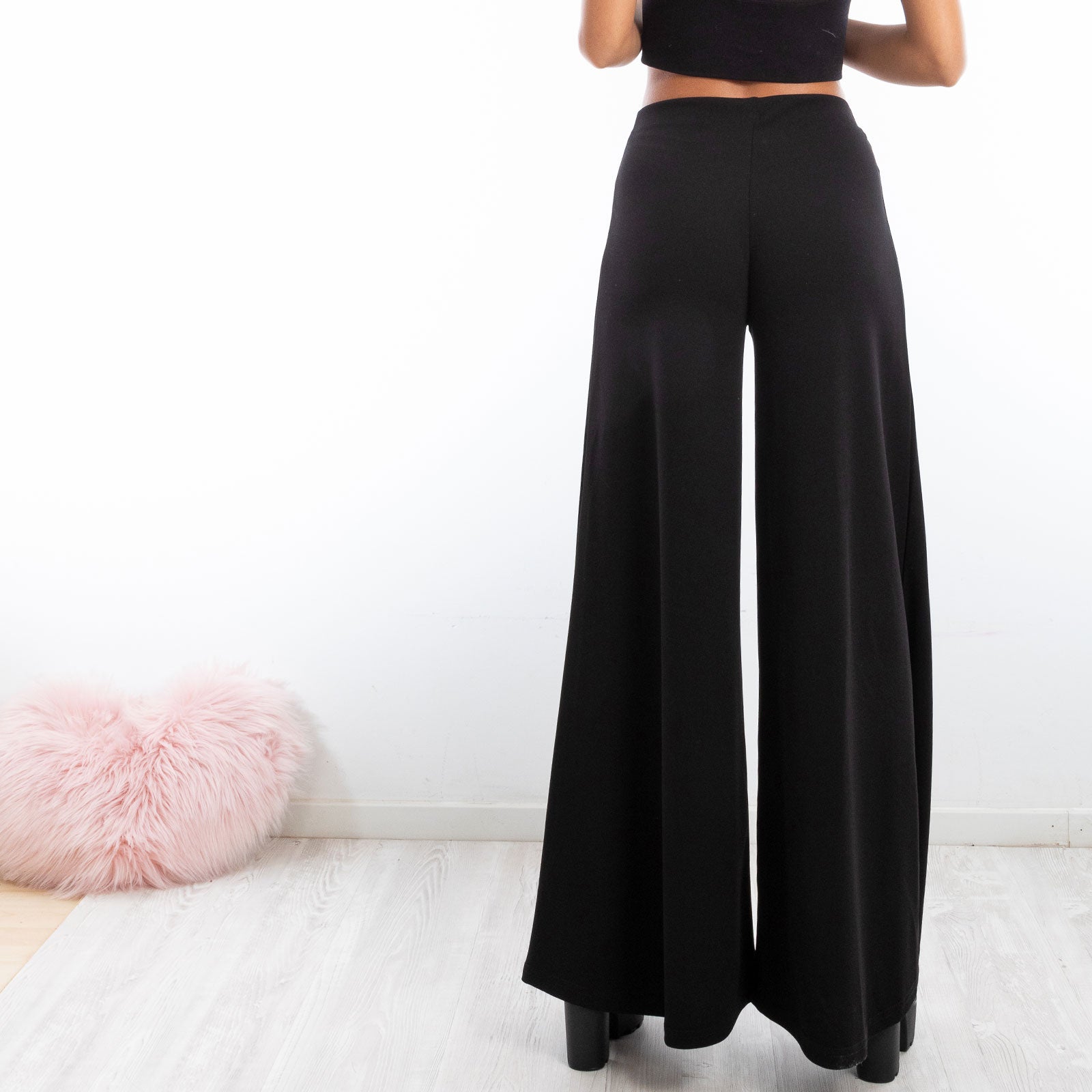 immagine-6-toocool-pantaloni-flare-eleganti-vita-alta-zampa-hm-5892