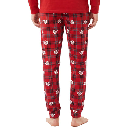 toocool pigiama uomo natalizio felpato due pezzi toocool d6436 rosso m
