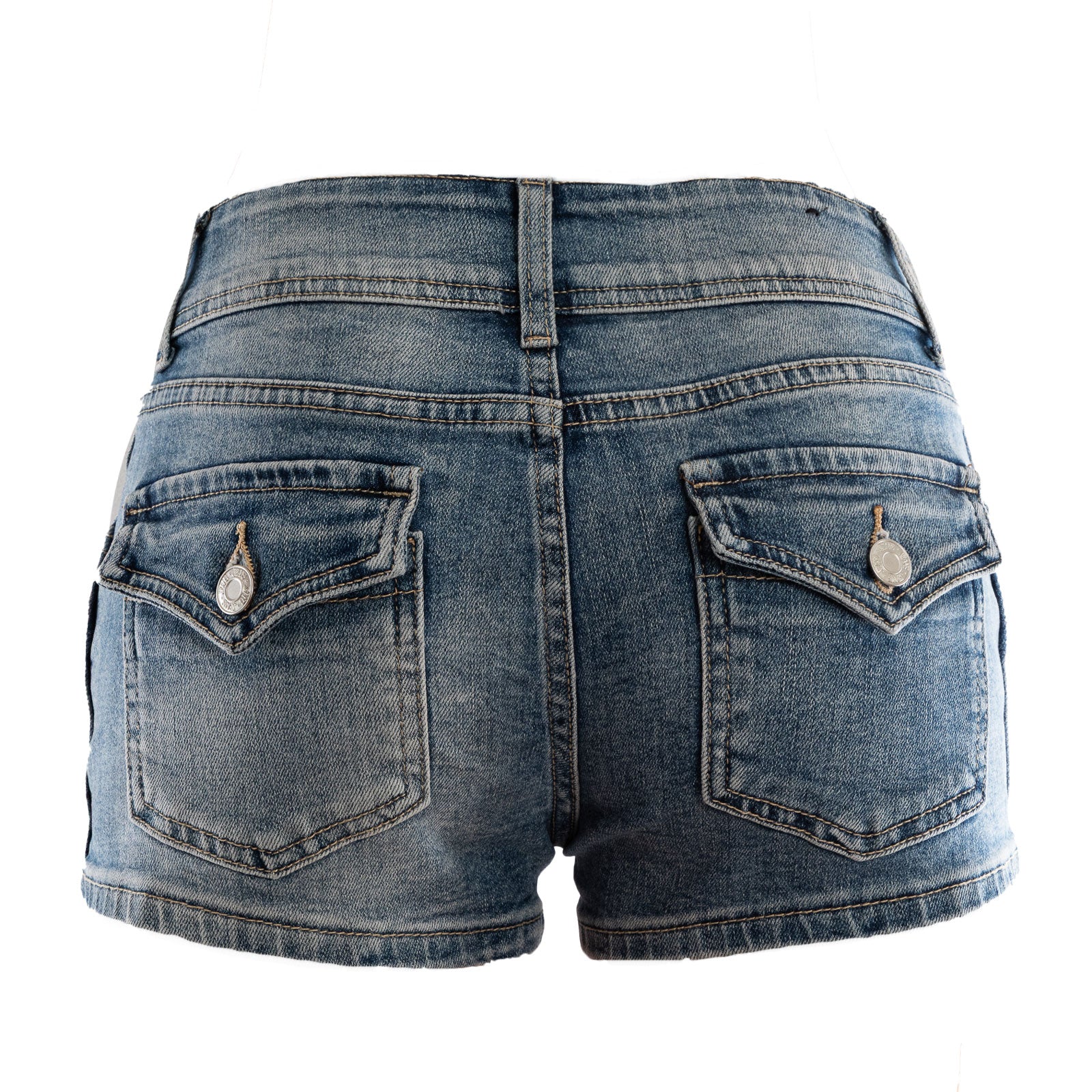 toocool shorts pantaloncini jeans donna corti hot pants vita media toocool t8128 blu xs