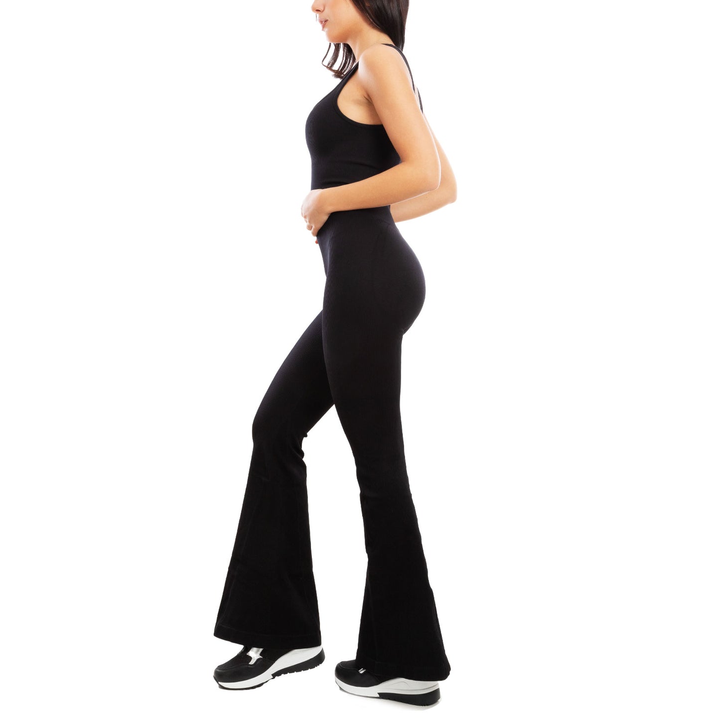 immagine-6-toocool-tuta-overall-jumpsuit-aderente-zampa-push-up-hh001-1