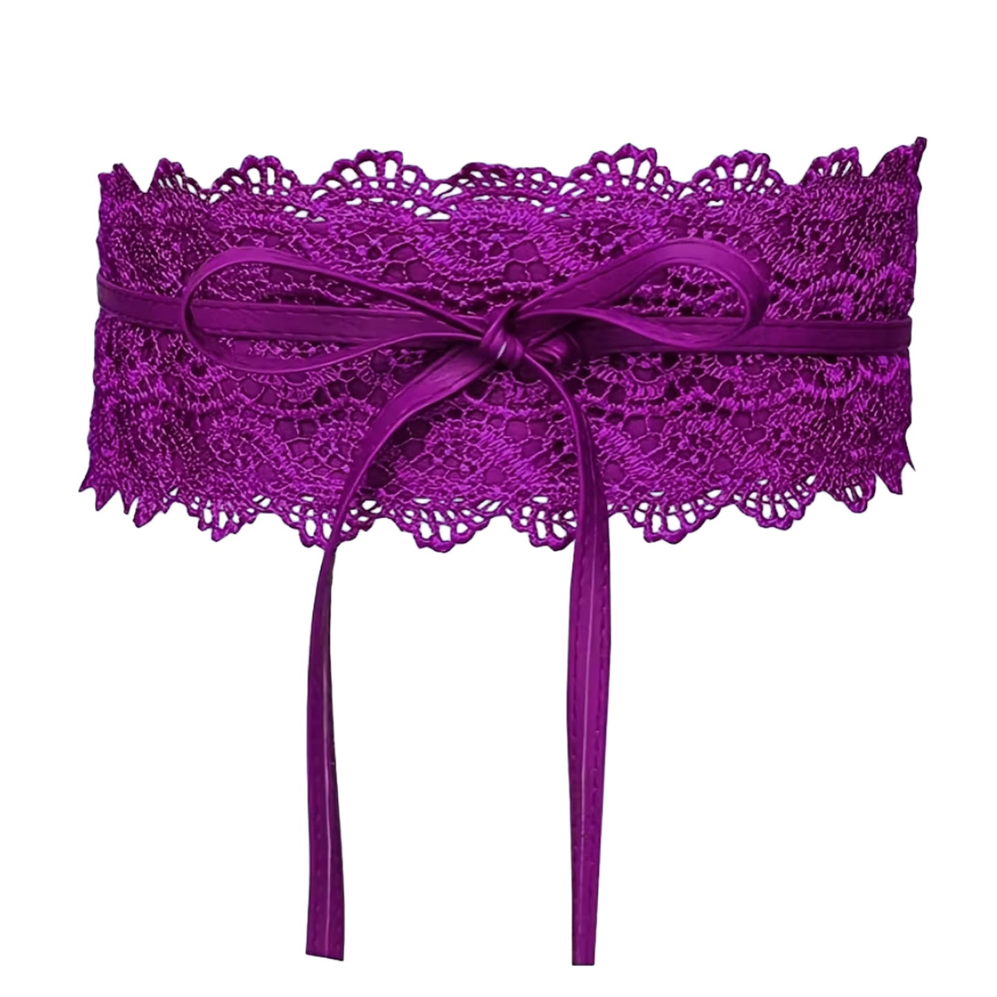 toocool cintura donna fascia larga pizzo obi fusciacca elegante lacci similpelle regolabile per cerimonie toocool zsp 7 nero taglia unica