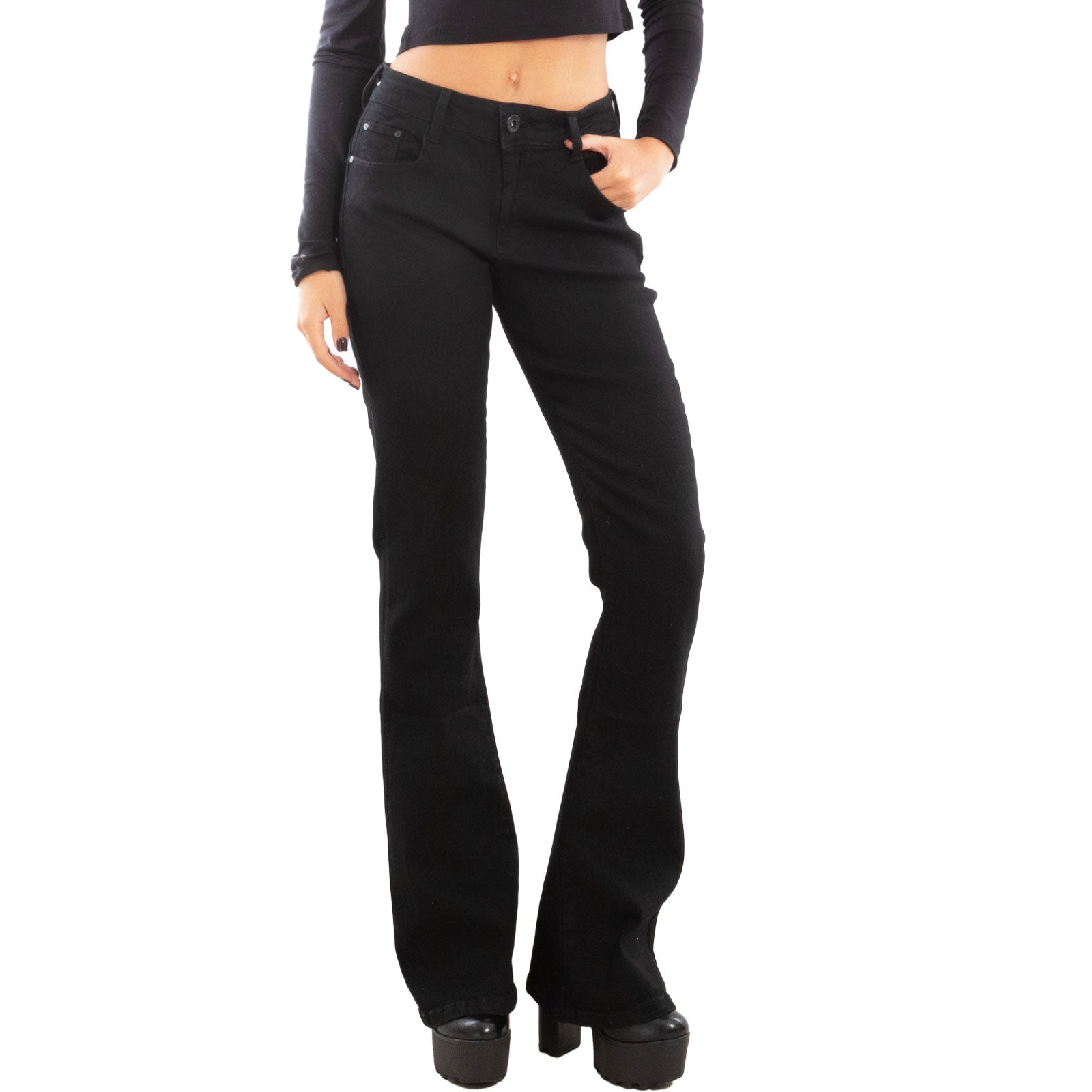 toocool jeans donna pantaloni curvy zampa elefante campana flare push up elasticizzati toocool a9966