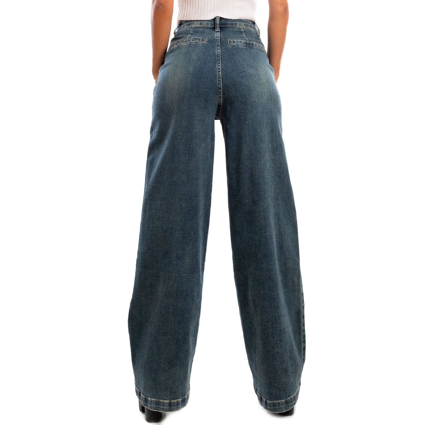 immagine-7-toocool-jeans-palazzo-denim-vita-alta-pantaloni-fx1209