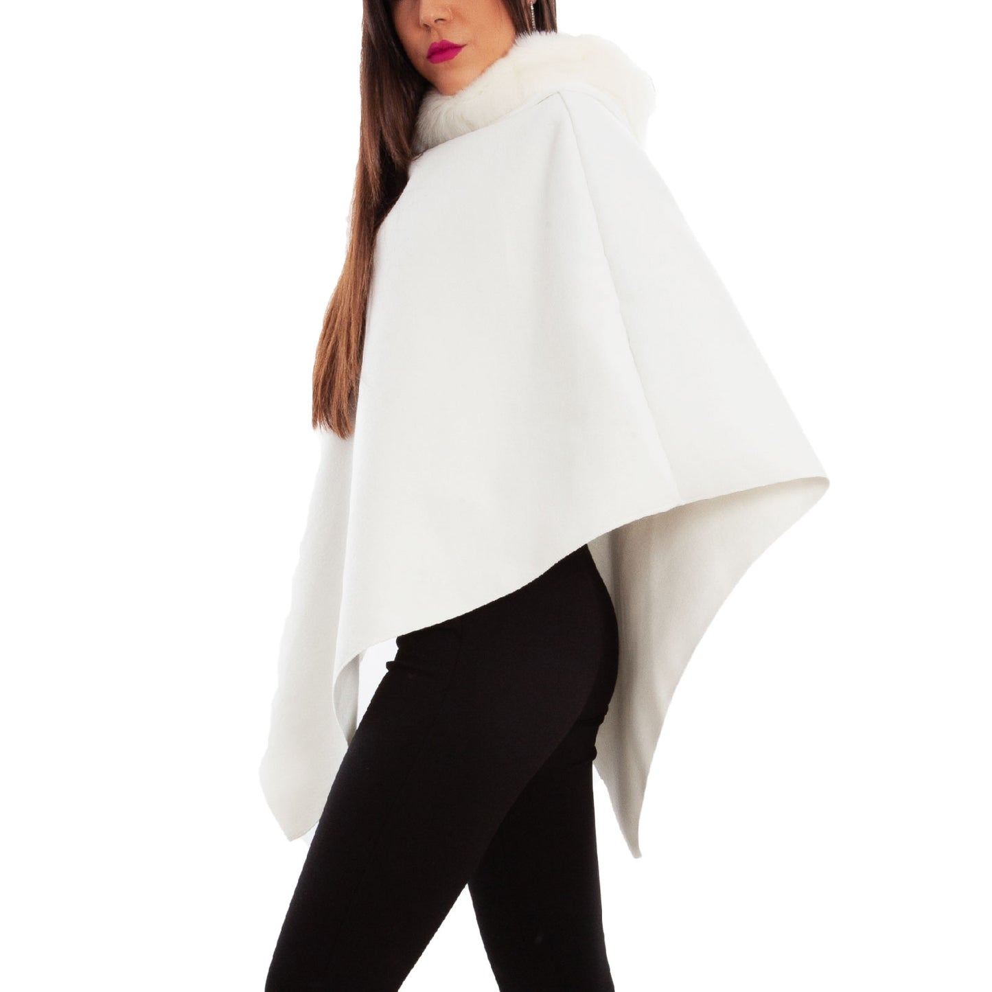 toocool mantella donna poncho panno vb 2991