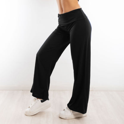 toocool pantaloni donna sportivi vita alta yoga palestra morbidi elasticizzati toocool vi 5396 nero s