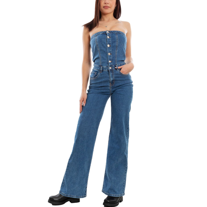 immagine-7-toocool-salopette-jeans-donna-overall-jumpsuit-f7371